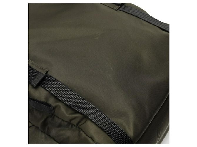 Prada Nylon-Rucksack in khakifarbenem Camouflage - Ansicht 5