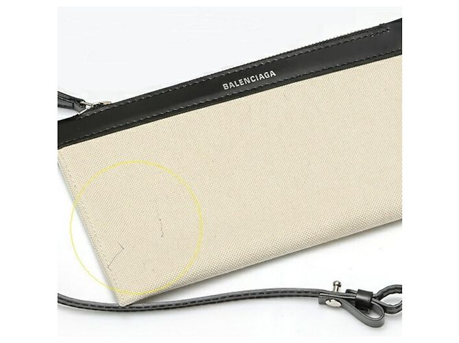 Borsa M Cabas Navy di Balenciaga Nero - vista 5