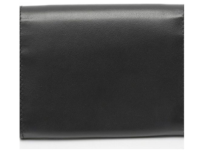 Tarjetero de cuero negro Miu Miu - vista 2
