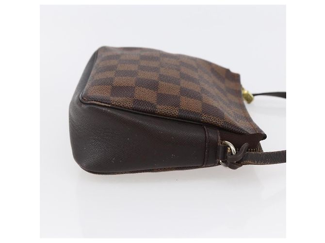 Neceser de Maquillaje Louis Vuitton en Lona Damier Castaño - vista 4