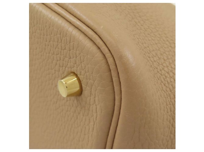 Borsa a mano Hermès Picotin Lock MM Trench Marrone - vista 15