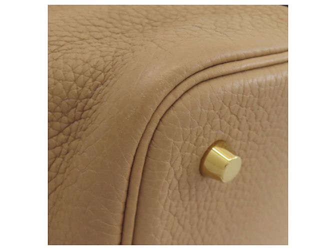 Borsa a mano Hermès Picotin Lock MM Trench Marrone - vista 16