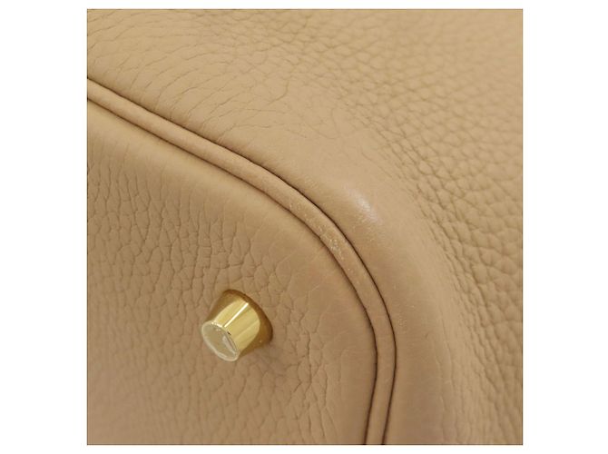 Borsa a mano Hermès Picotin Lock MM Trench Marrone - vista 17