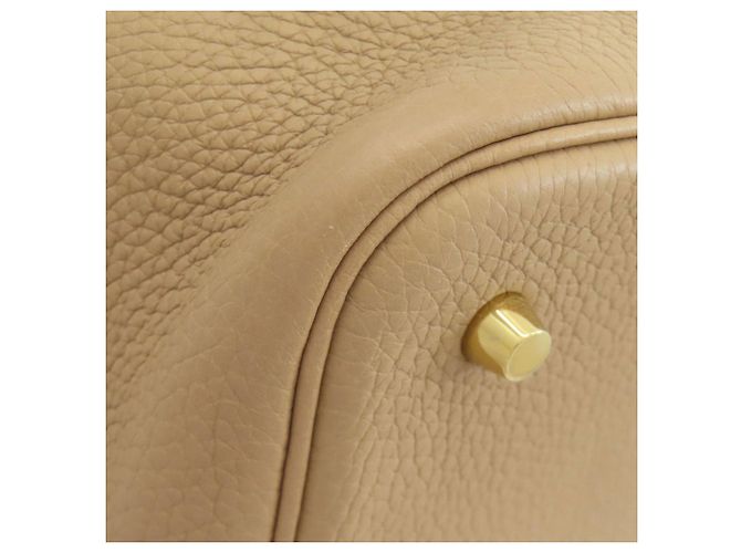 Borsa a mano Hermès Picotin Lock MM Trench Marrone - vista 18