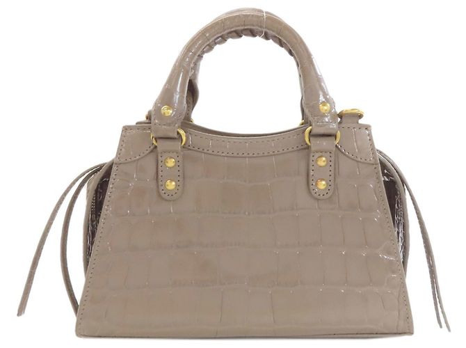 Balenciaga 638524 Mini City Neoclassico Borsa a Mano 2 Vie - vista 2