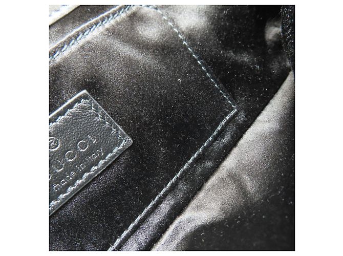 Borsa a mano Gucci Horsebit piccola in pelle di vitello nera Nero - vista 11