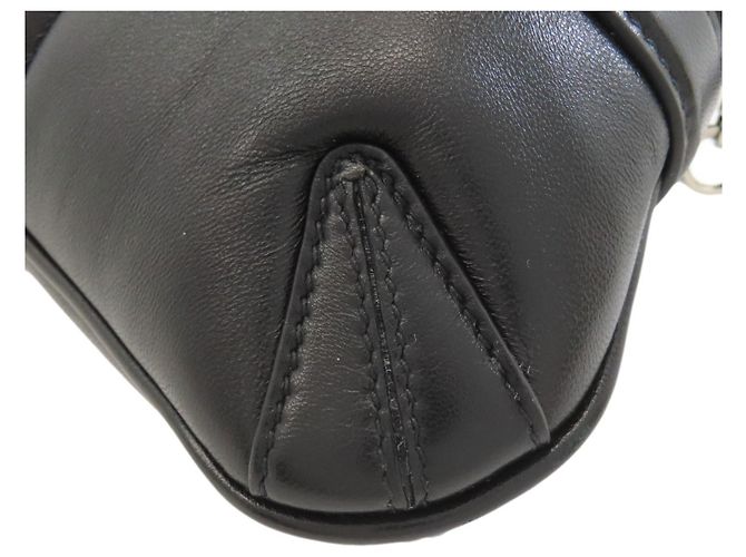 Borsa a mano Gucci Horsebit piccola in pelle di vitello nera Nero - vista 21
