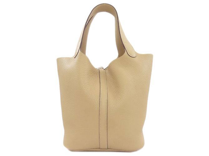 Hermès Picotin Lock MM Handtasche Beige - Ansicht 2