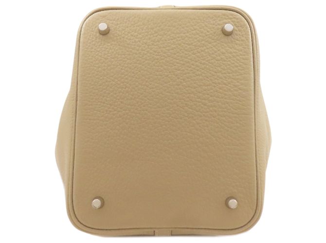Hermès Picotin Lock MM Handtasche Beige - Ansicht 4