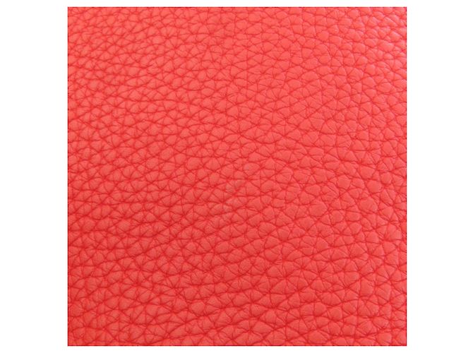 Borsa tote Double Sens Hermès in grigio Etoupe e rosso Taupe - vista 18