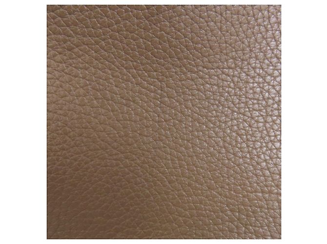 Borsa tote Double Sens Hermès in grigio Etoupe e rosso Taupe - vista 9