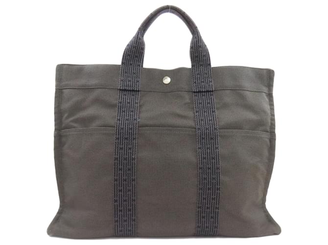Hermès Borsa Hermes Air Line MM Marrone - vista 2
