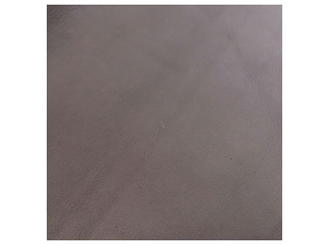 Borsa a spalla in pelle di agnello con catena Chanel Grigio antracite - vista 10