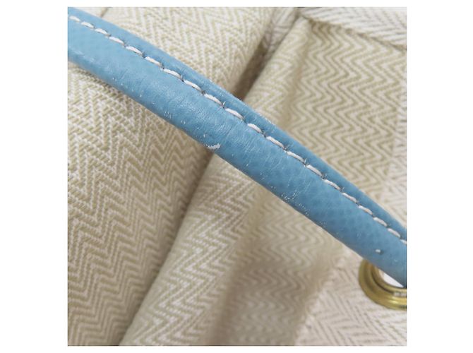 Borsa a Spalla Aline MM di Hermès Bianco Blu - vista 12