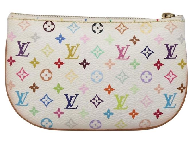 Pochette MM Monogram Multicolore in Tela Louis Vuitton - vista 2