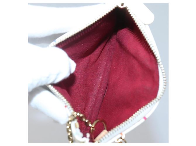 Pochette MM Monogram Multicolore in Tela Louis Vuitton - vista 5