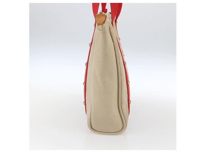 Louis Vuitton Antigua Tote aus Canvas MM Beige - Ansicht 3