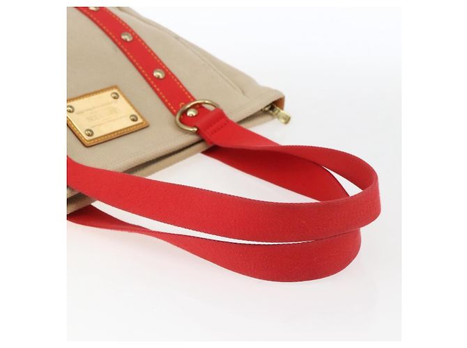 Louis Vuitton Antigua Tote aus Canvas MM Beige - Ansicht 7