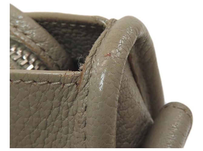 Borsa Balenciaga Classic Metallic Edge City S Marrone - vista 16