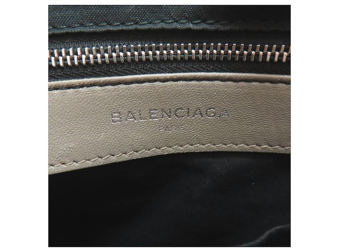 Borsa Balenciaga Classic Metallic Edge City S Marrone - vista 6