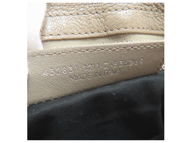 Borsa Balenciaga Classic Metallic Edge City S Marrone - vista 7