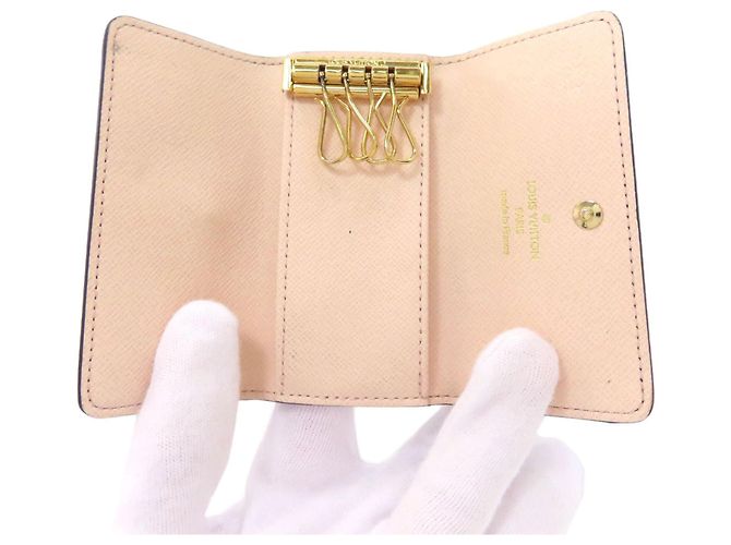 Llaveiro de cuero Monogram Louis Vuitton Monograma - vista 4