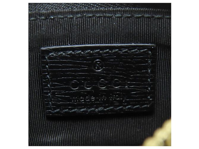 Monedero de cuero Gucci Negro - vista 5