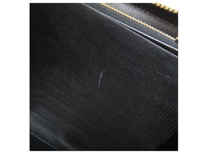 Gucci Horsebit Leder Langbörse Schwarz - Ansicht 10