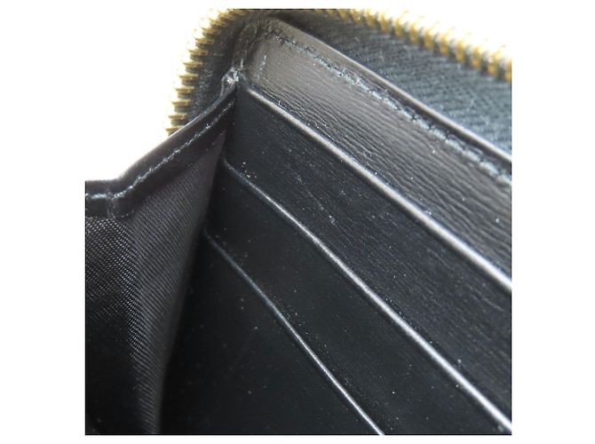 Gucci Horsebit Leder Langbörse Schwarz - Ansicht 11