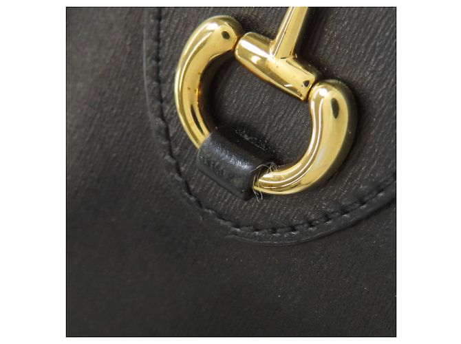 Gucci Horsebit Leder Langbörse Schwarz - Ansicht 13