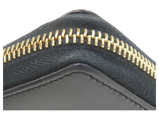 Gucci Horsebit Leder Langbörse Schwarz - Ansicht 18