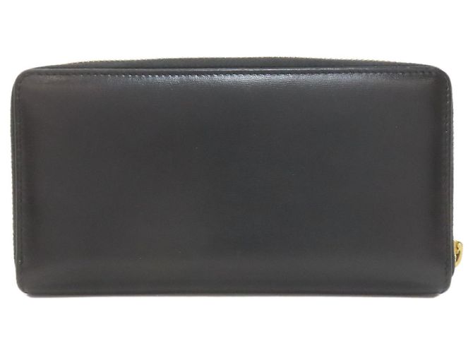 Gucci Horsebit Leder Langbörse Schwarz - Ansicht 2