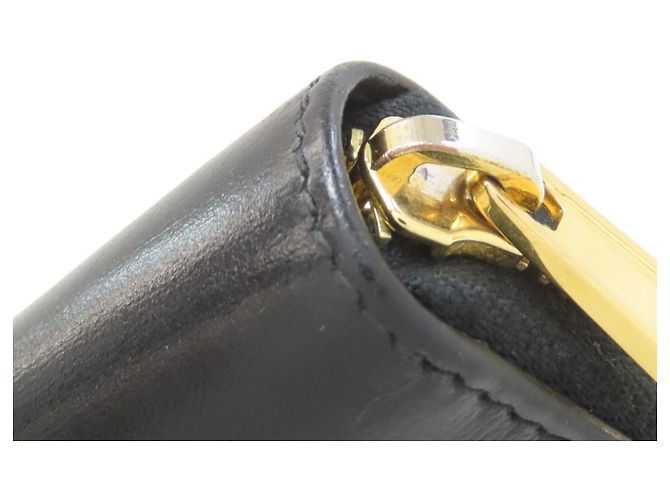 Gucci Horsebit Leder Langbörse Schwarz - Ansicht 20