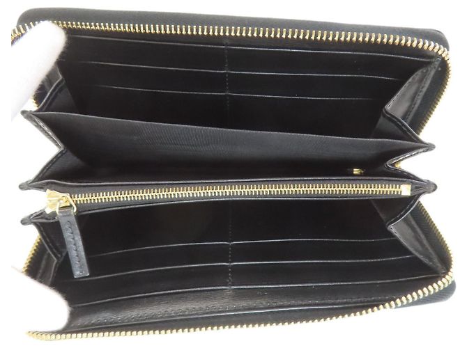 Gucci Horsebit Leder Langbörse Schwarz - Ansicht 4