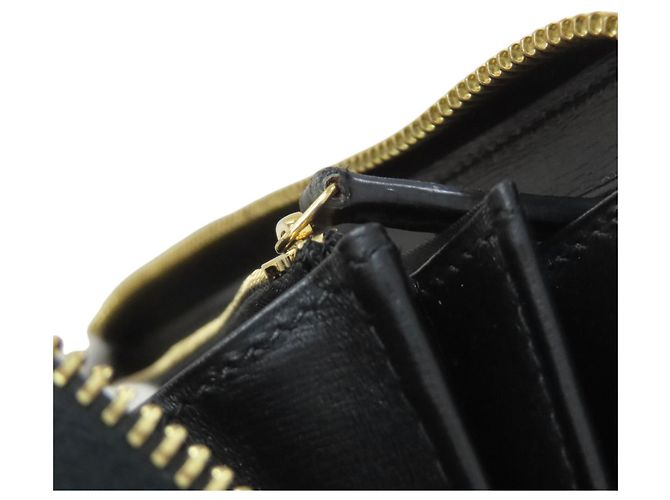 Gucci Horsebit Leder Langbörse Schwarz - Ansicht 8