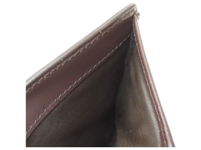 Gucci braune Canvas Bifold-Brieftasche - Ansicht 10