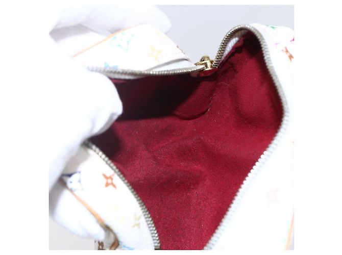 Louis Vuitton Wapity Trousse Monogram Multicolor Bianco - vista 5