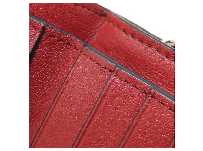 Billetera de cuero plegable Loewe en marrón Castaño - vista 10