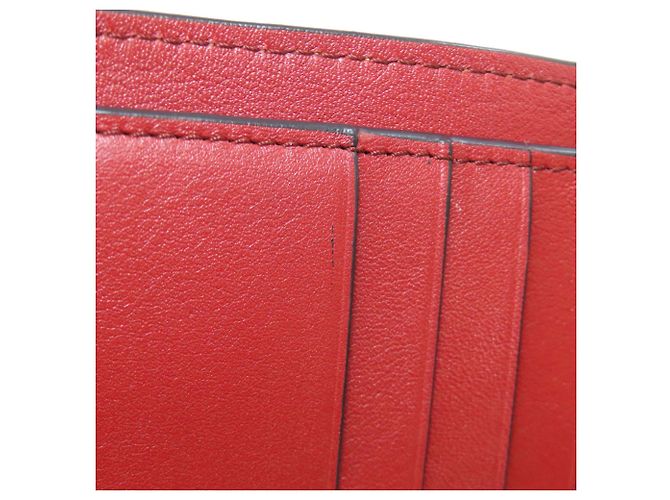 Billetera de cuero plegable Loewe en marrón Castaño - vista 12