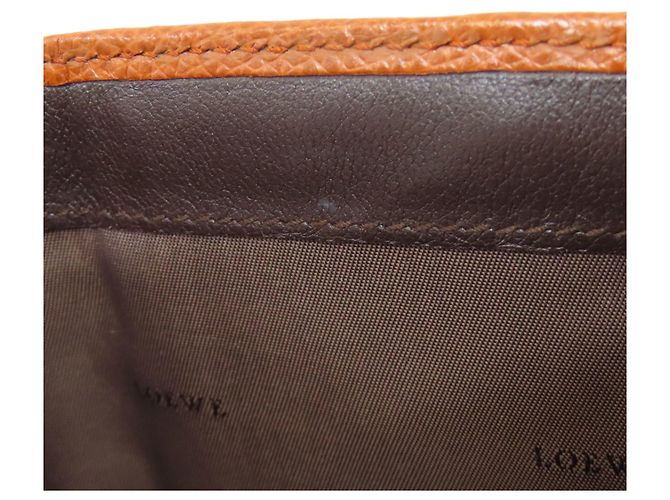 Cartera Bifold Anagram Loewe Castaño - vista 10