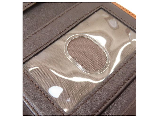 Cartera Bifold Anagram Loewe Castaño - vista 13