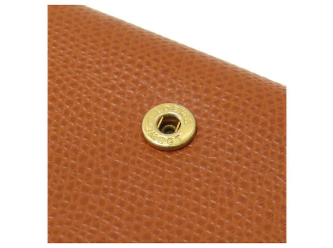 Cartera Bifold Anagram Loewe Castaño - vista 14