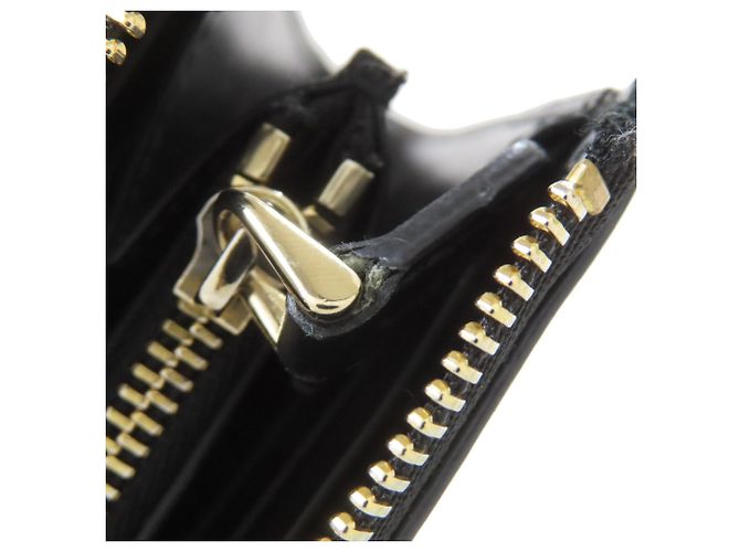 Bulgari Cartera larga de cuero Bvlgari B.zero1 Negro - vista 14
