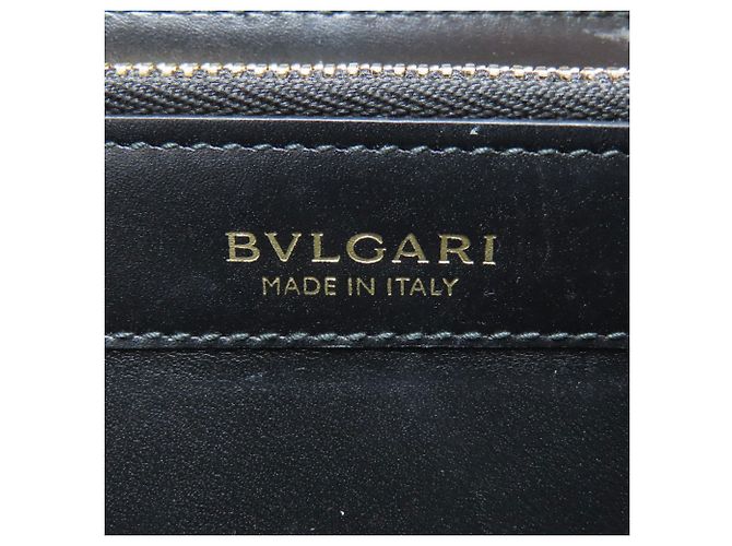 Bulgari Cartera larga de cuero Bvlgari B.zero1 Negro - vista 6