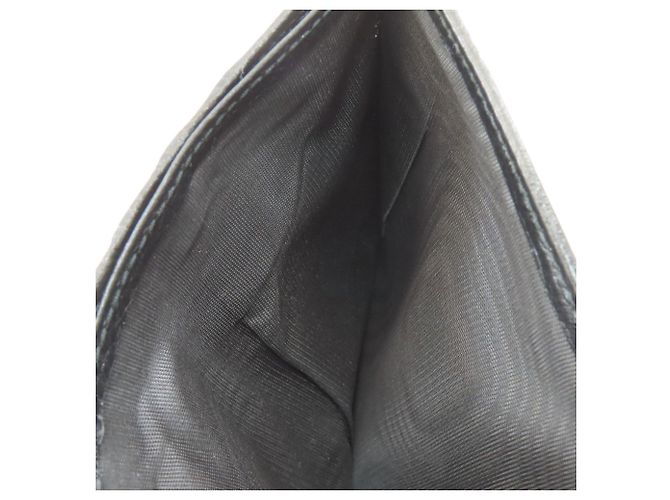 Billetera bifold de nylon negro para mujer Gucci - vista 10
