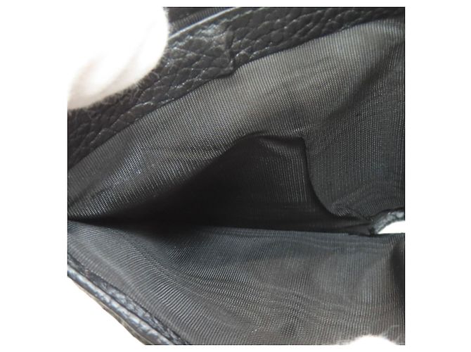 Billetera bifold de nylon negro para mujer Gucci - vista 11
