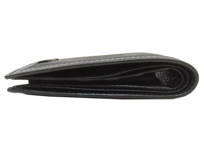Billetera bifold de nylon negro para mujer Gucci - vista 3