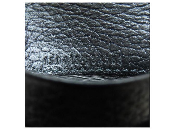 Billetera bifold de nylon negro para mujer Gucci - vista 8