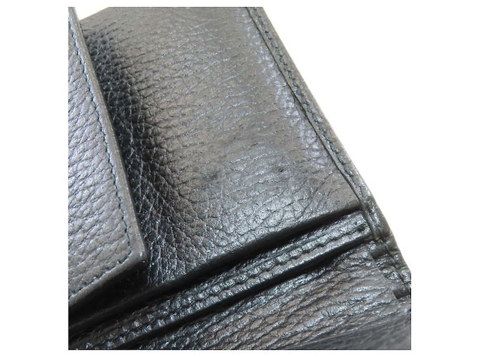 Billetera bifold de nylon negro para mujer Gucci - vista 9