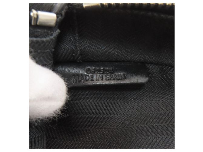 Loewe Anagram 2-Wege Schultertasche Schwarz - Ansicht 7